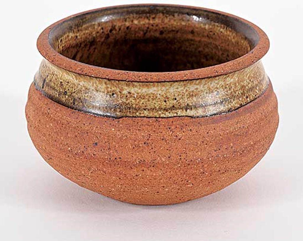 Edward Drahanchuk (1939) - Untitled - Short Pot with Ring Detail #2
