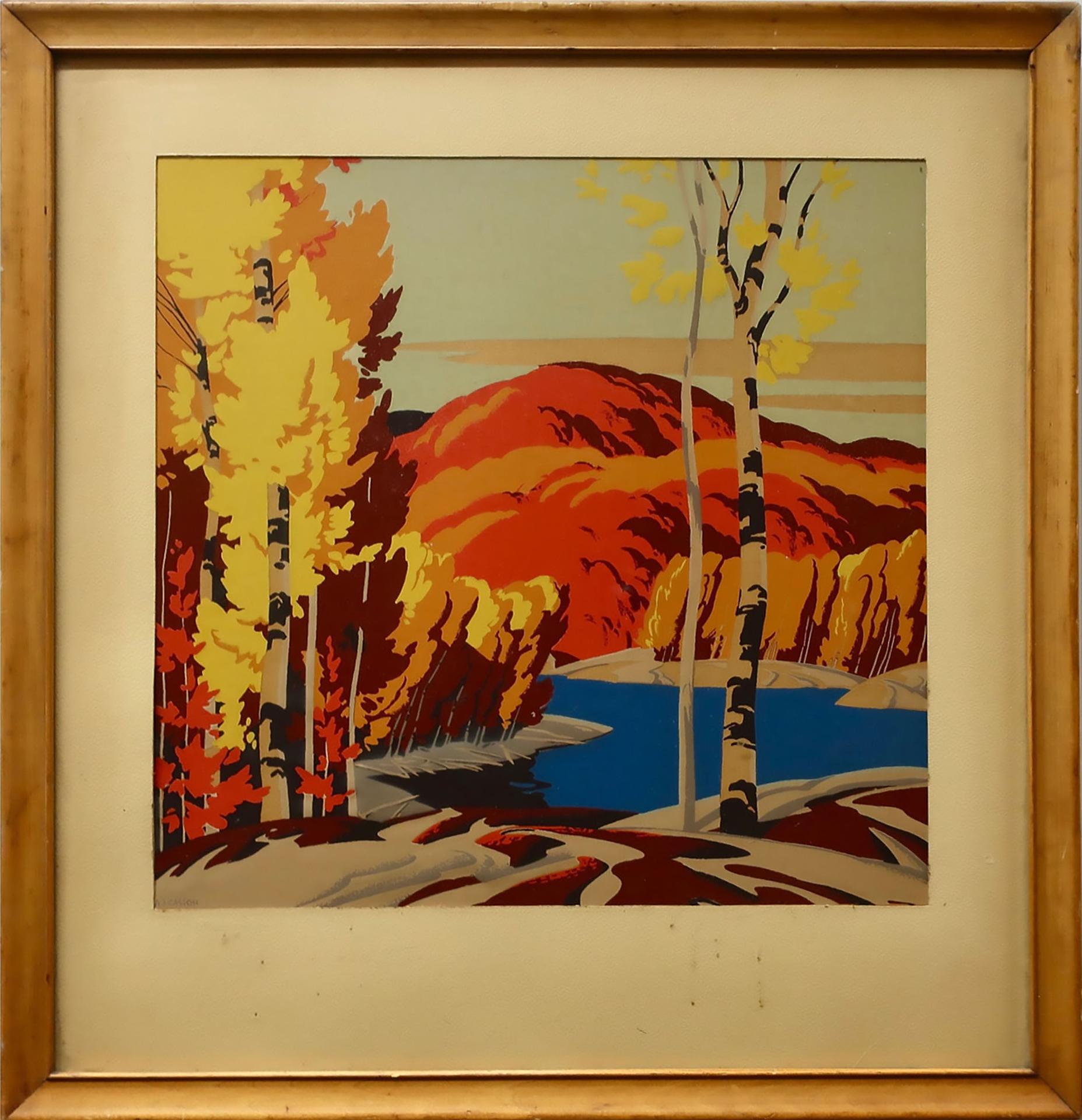 Alfred Joseph (A.J.) Casson (1898-1992) - Autumn Landscape