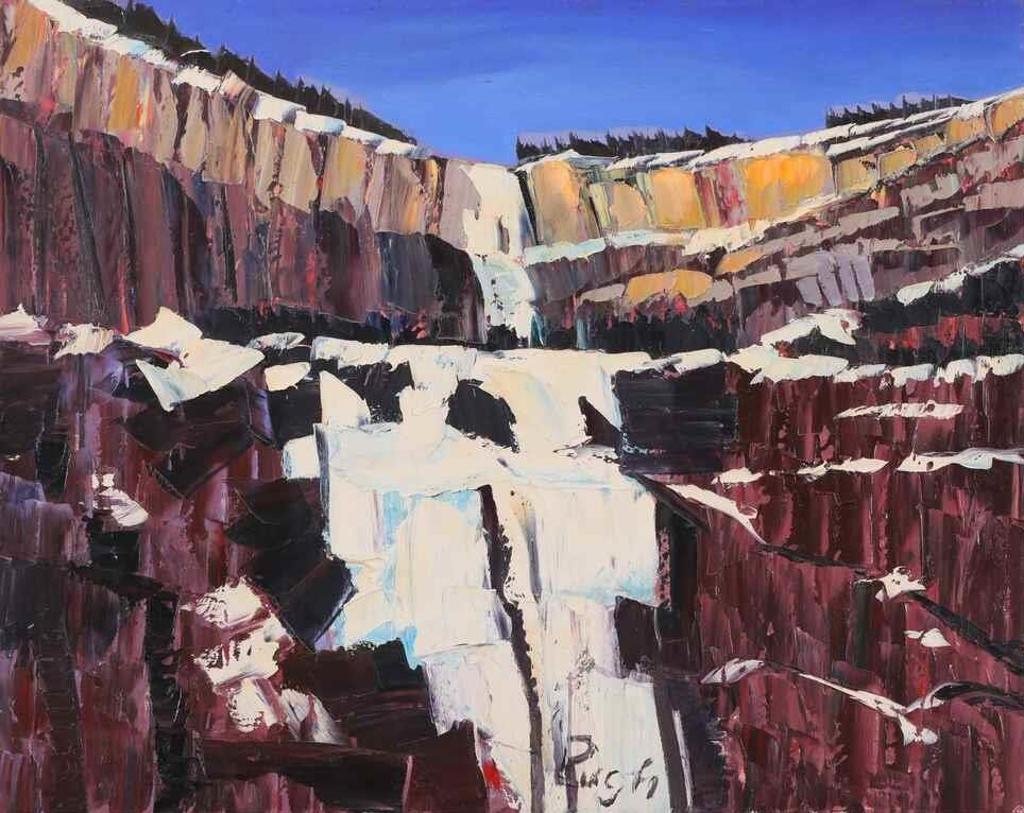 David Pugh (1946-1994) - Mountain Sunset