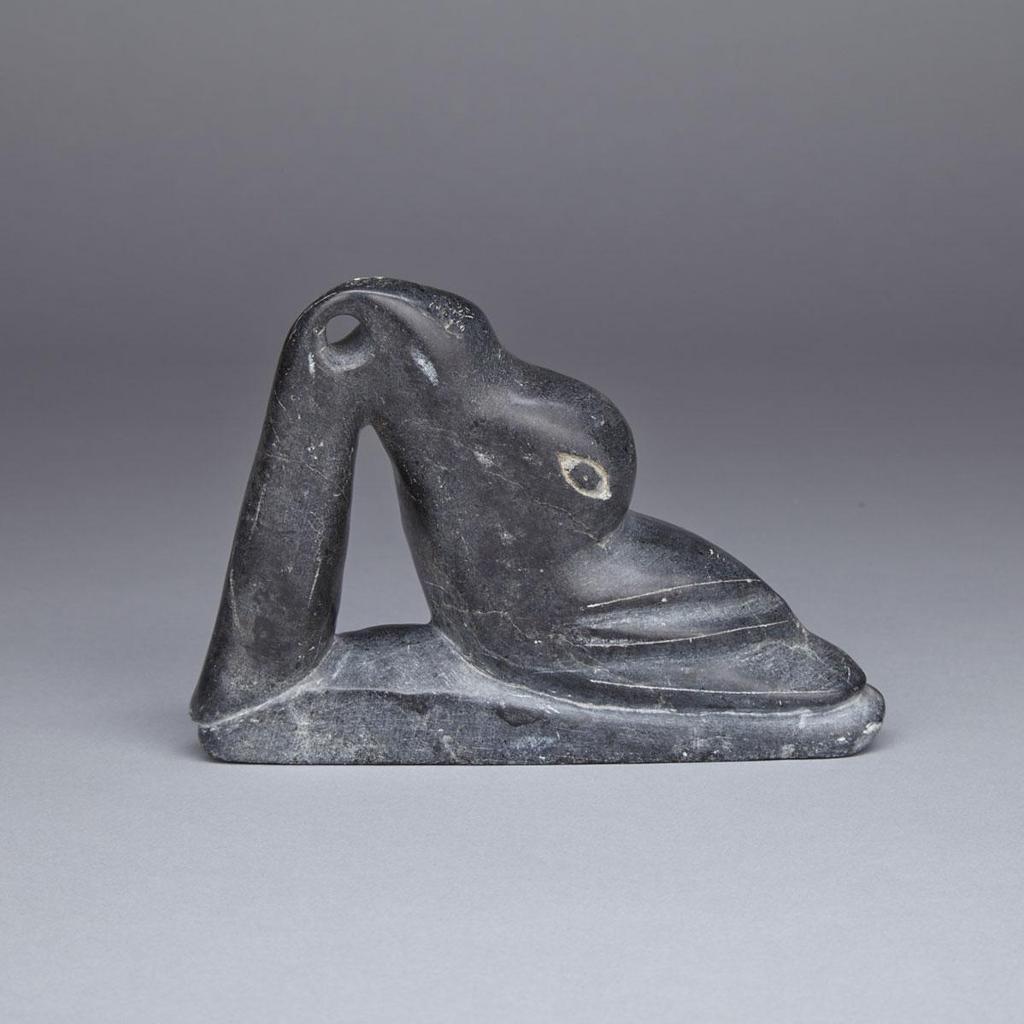 Levi Alasua Pirti Smith (1927-1986) - Bird Pulling Worm