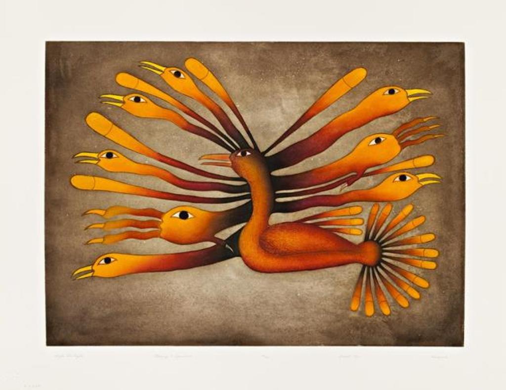 Kenojuak Ashevak (1927-2013) - Untitled