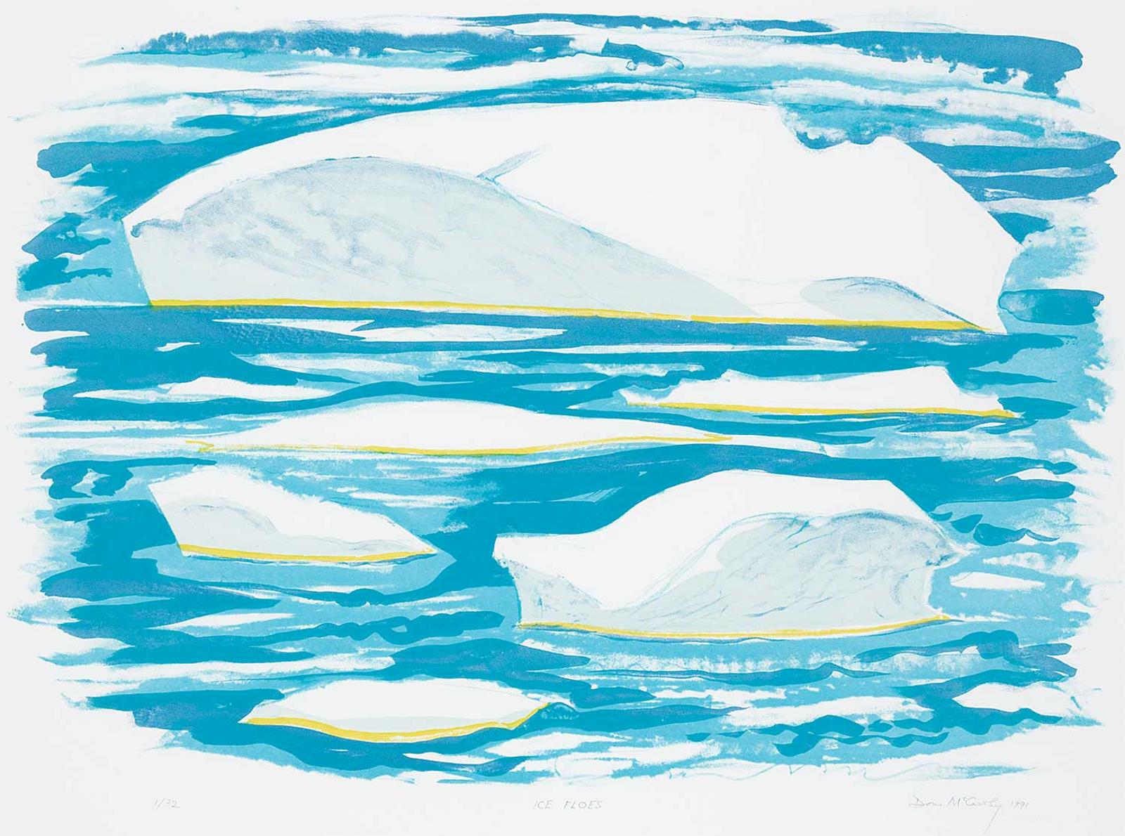 Doris Jean McCarthy (1910-2010) - Ice Floes #1/32