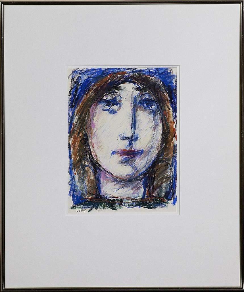 LeRoy Hackett Jensen (1927-2005) - Untitled - Untitled (Portrait of a Young Woman)