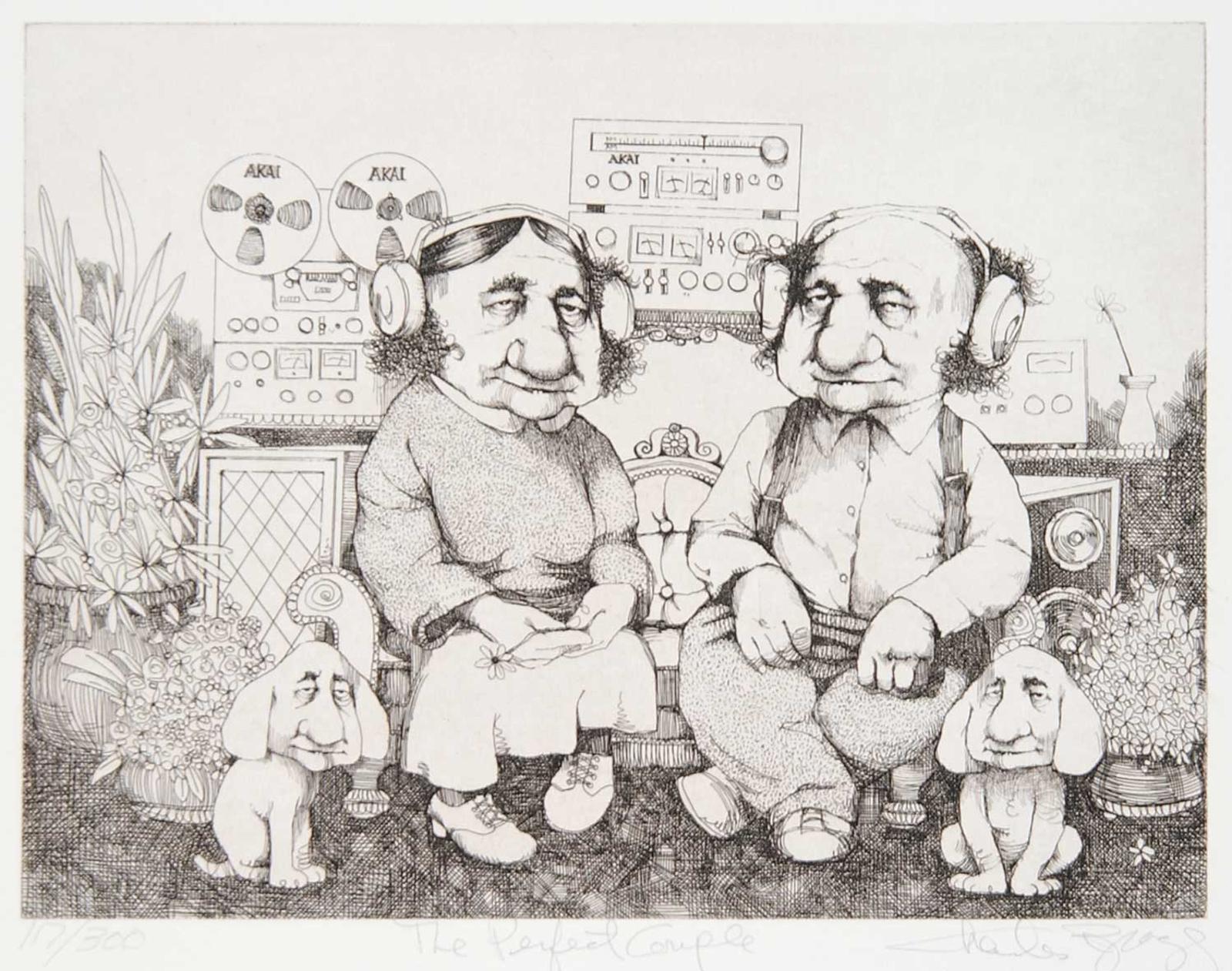 Charles Wilson Bragg (1931-2017) - The Perfect Couple  #117/300