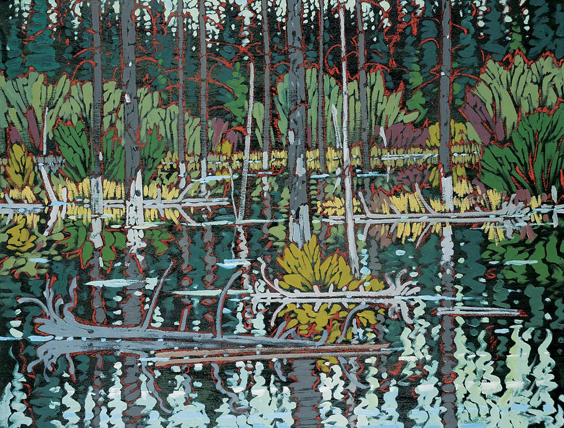 Edward William (Ted) Godwin (1933-2013) - Beaver Pond - Kananaskis
