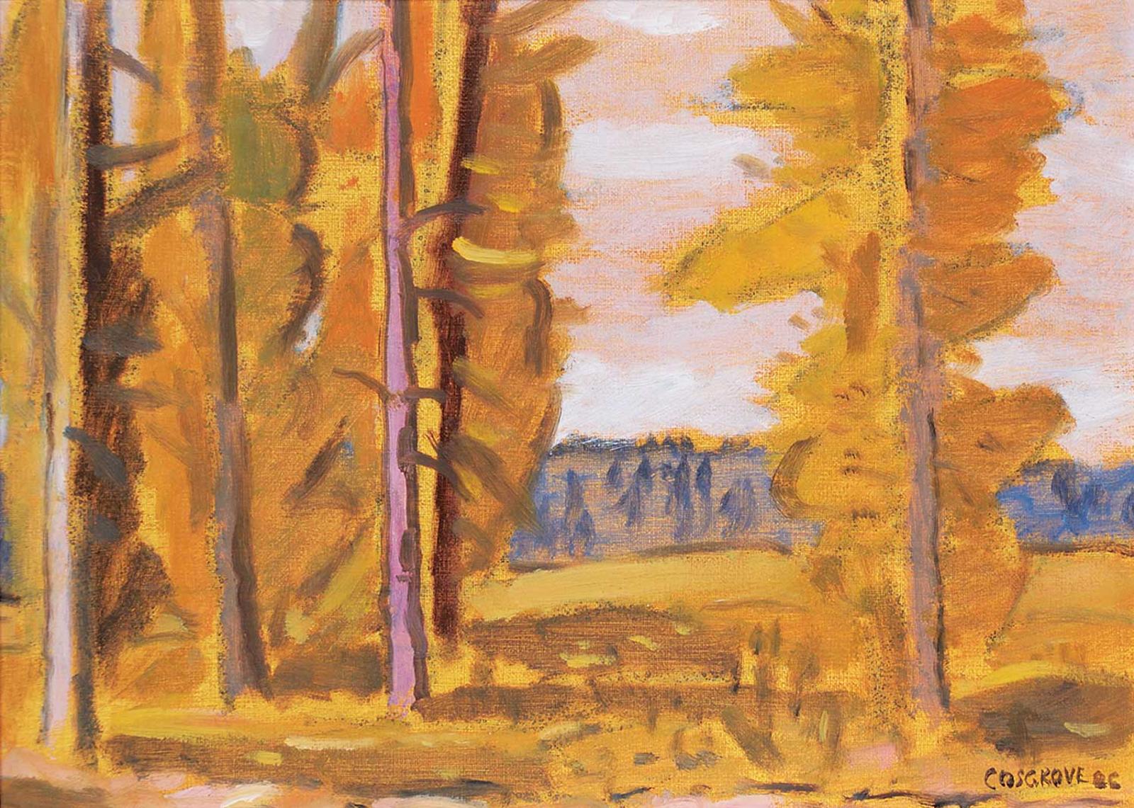 Stanley Morel Cosgrove (1911-2002) - Untitled - Autumn Trees