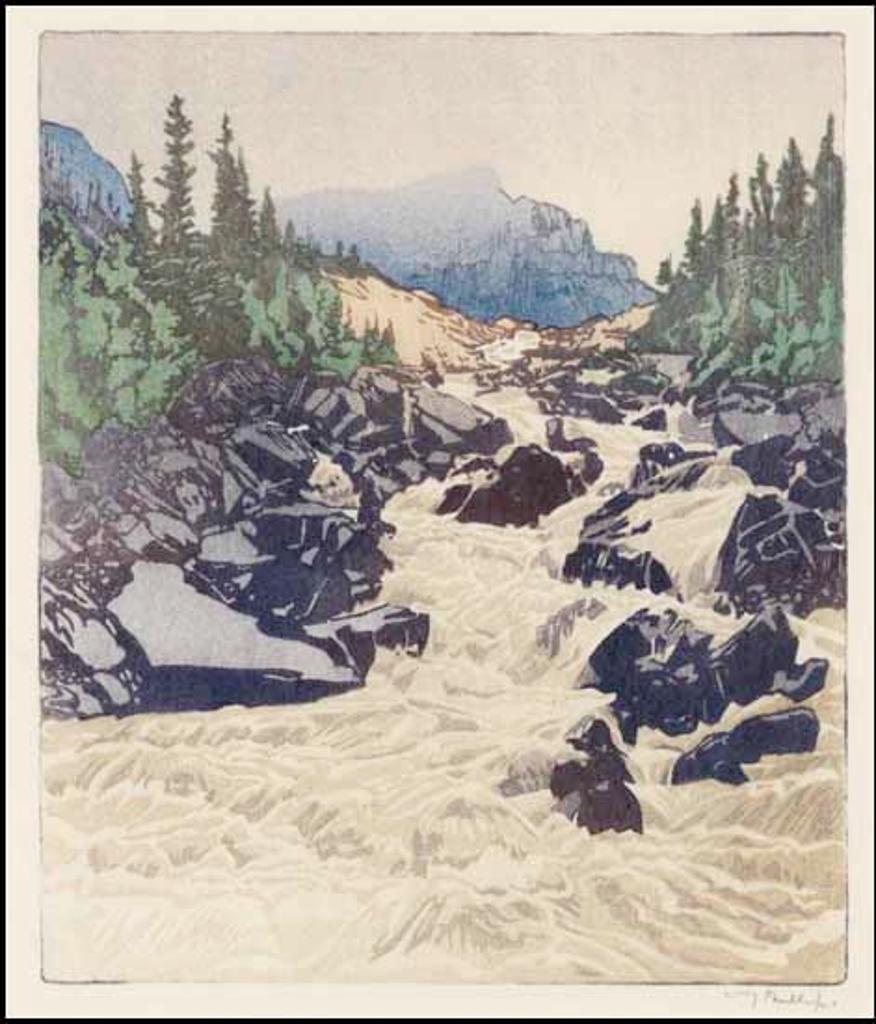 Walter Joseph (W.J.) Phillips (1884-1963) - Above Lake Louise