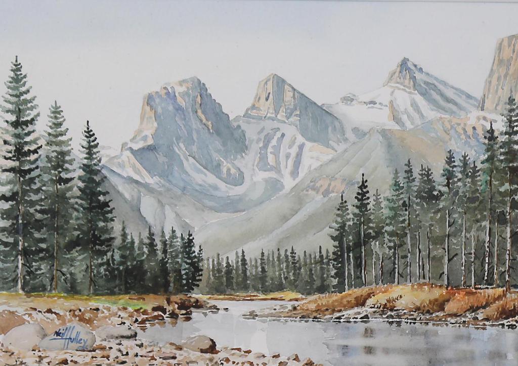 Neil Hulley (1939-2004) - 7 x 10 in