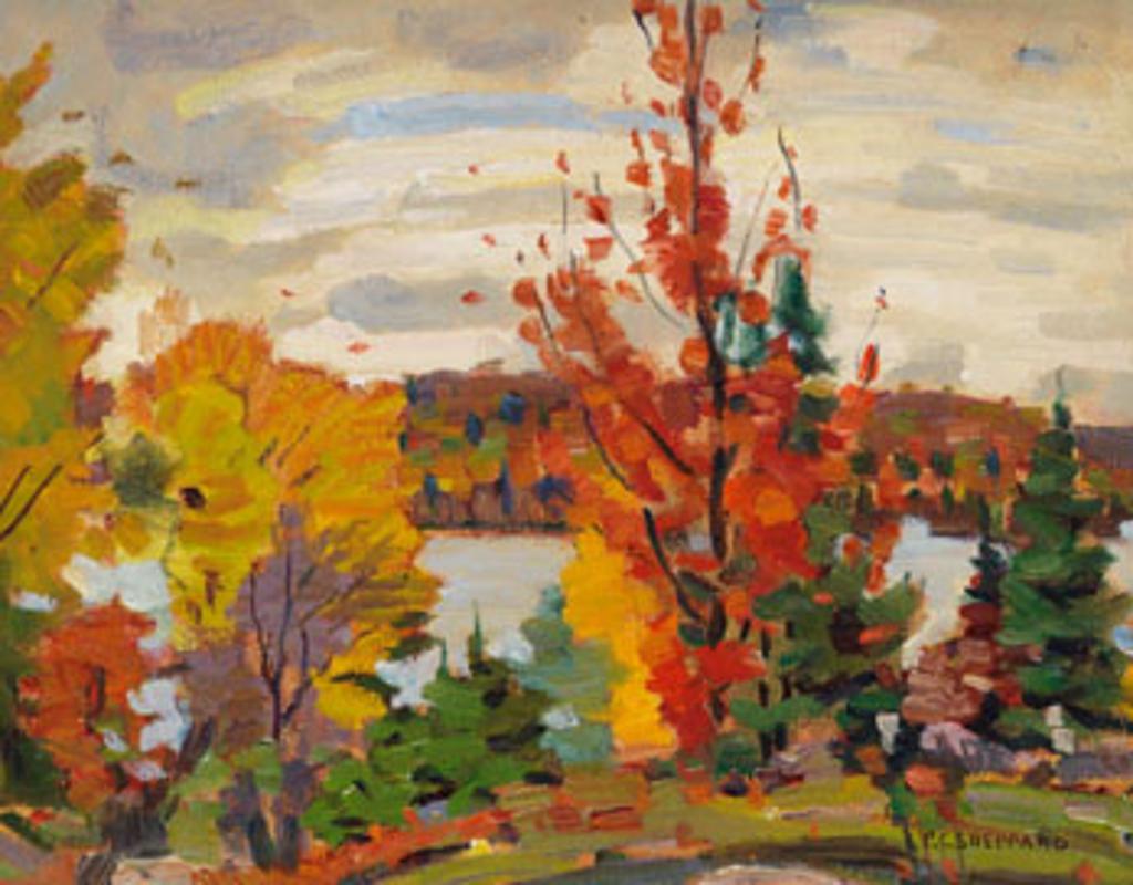 Peter Clapham (P.C.) Sheppard (1882-1965) - Last Glory, Beaver Lake