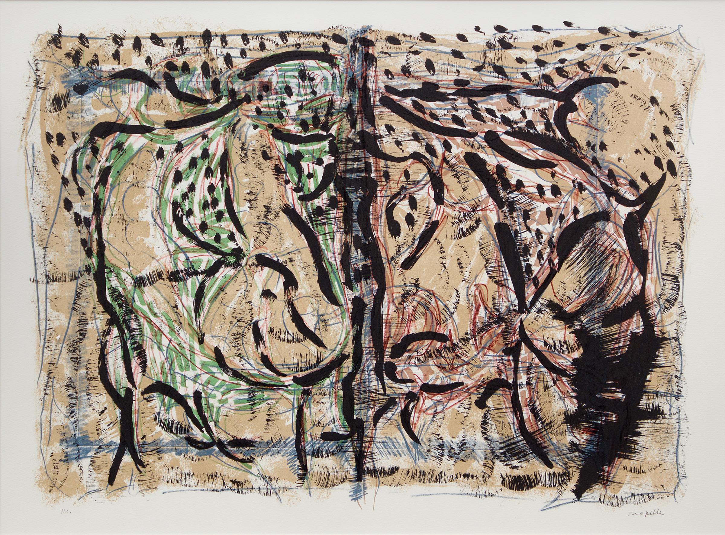 Jean-Paul Riopelle (1923-2002) - Au pays des castors, 1976