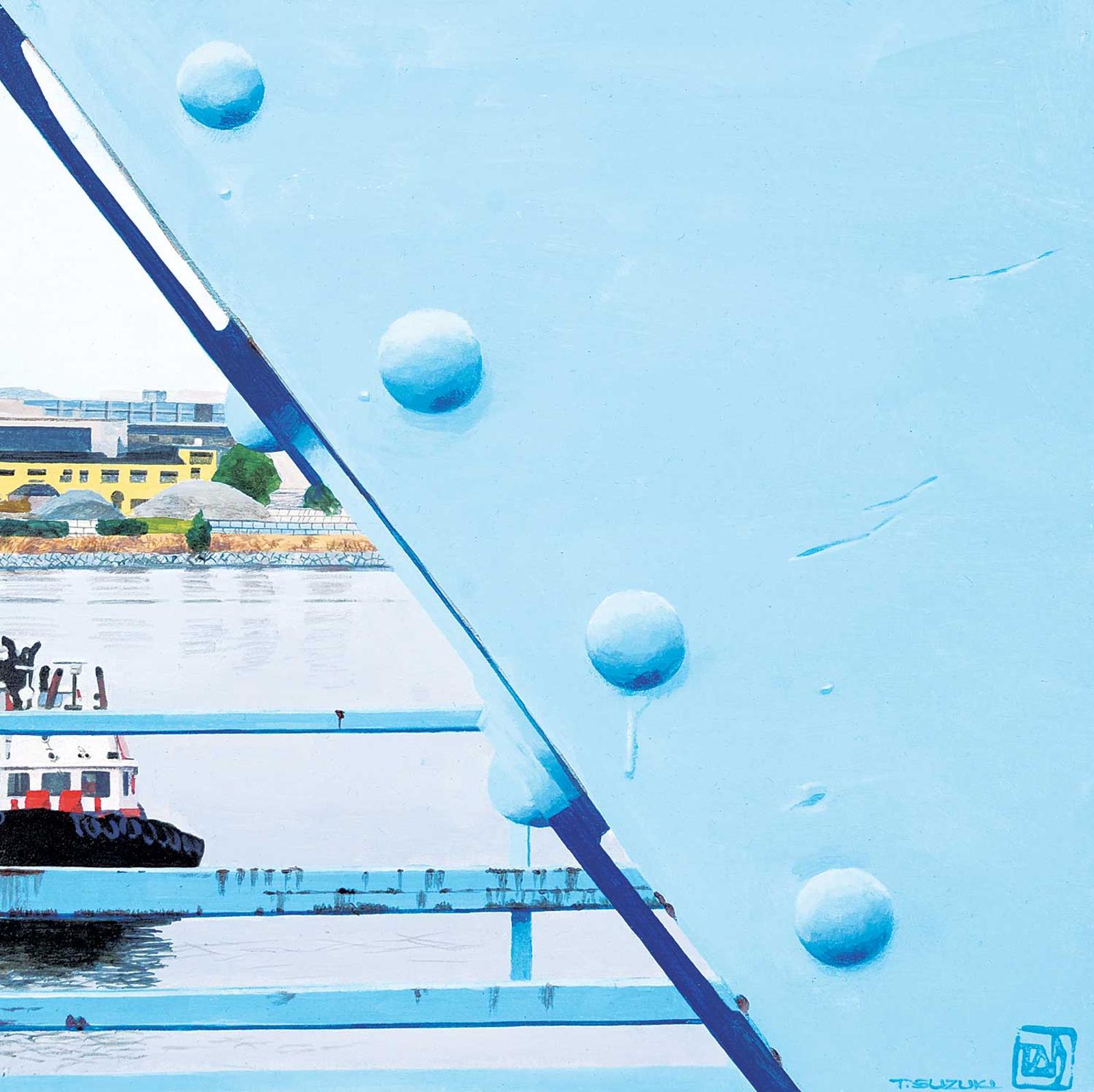 Tad Suzuki - Studies of Johnson St. Bridge, Victoria, II