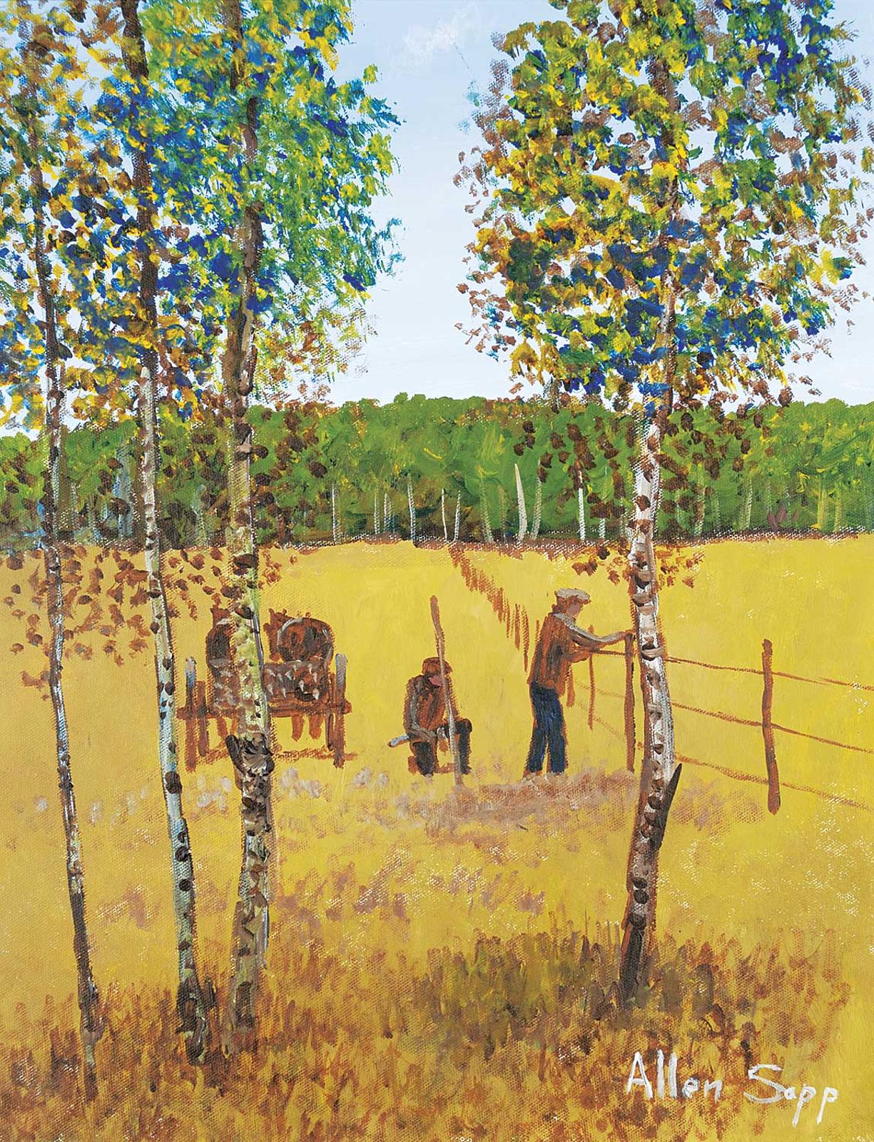 Allen Fredrick Sapp (1929-2015) - Mending the Fence Posts