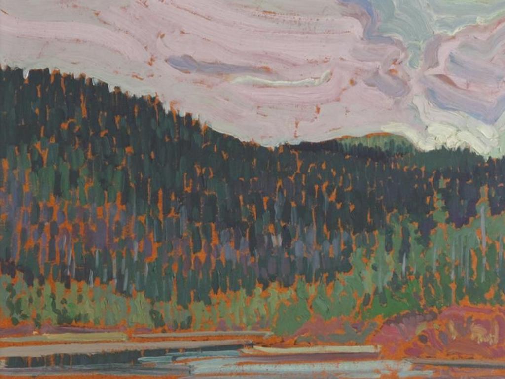 David John More (1947) - Cascapedia, Lake Gaspe; 1979