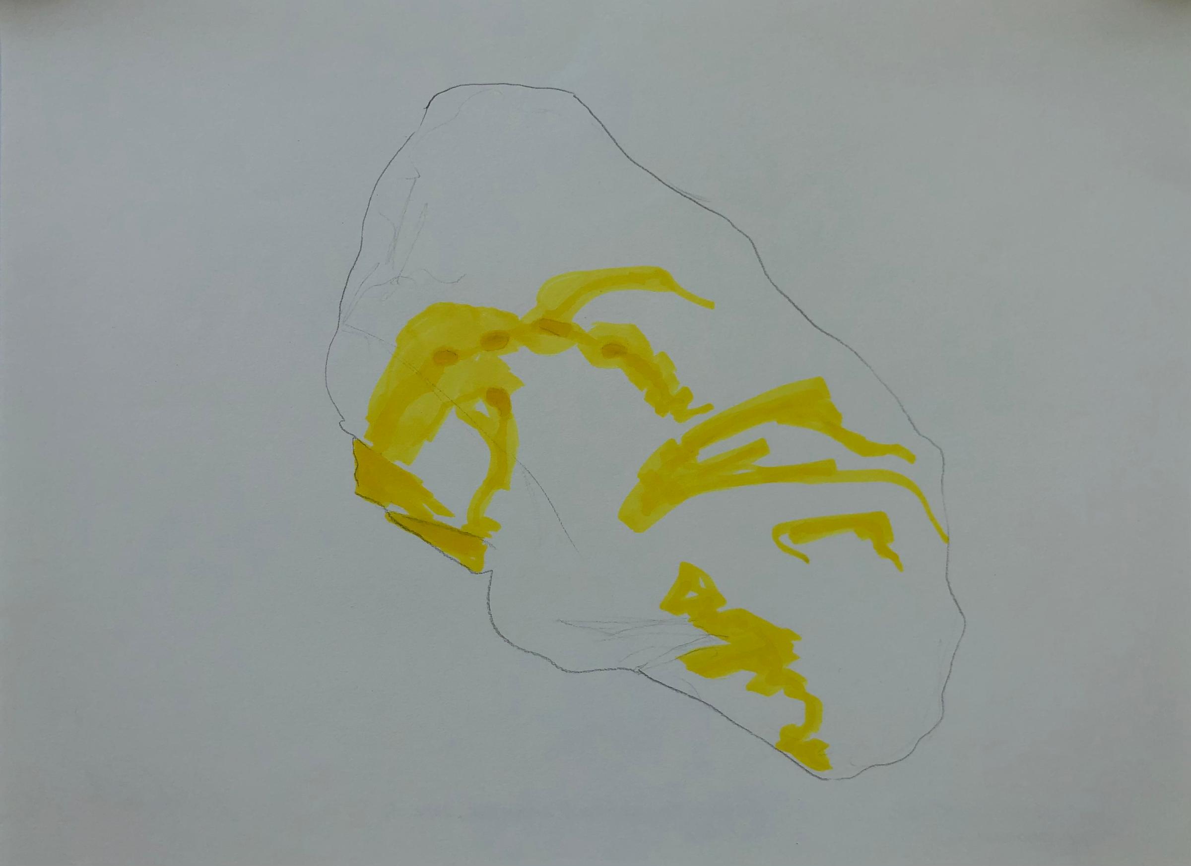Karine Payette - Morceau du dehors 1 (esquisse sculpture), 2014