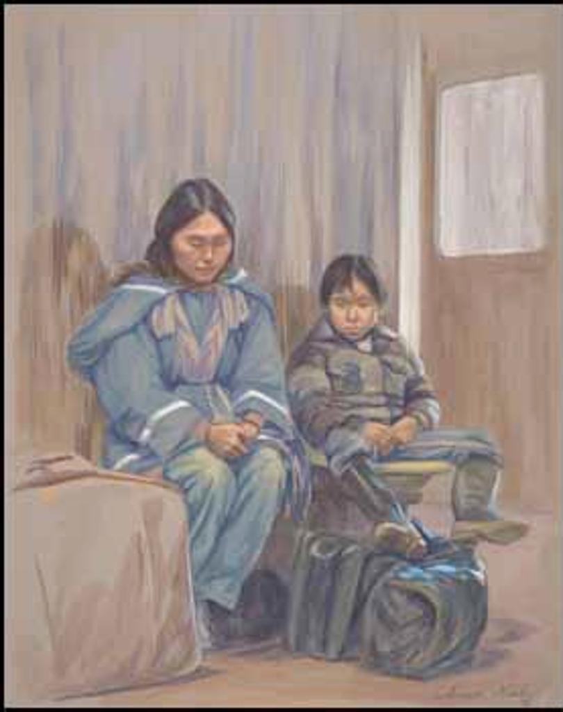 Anna T. Noeh (1926-2016) - Family at the Airport