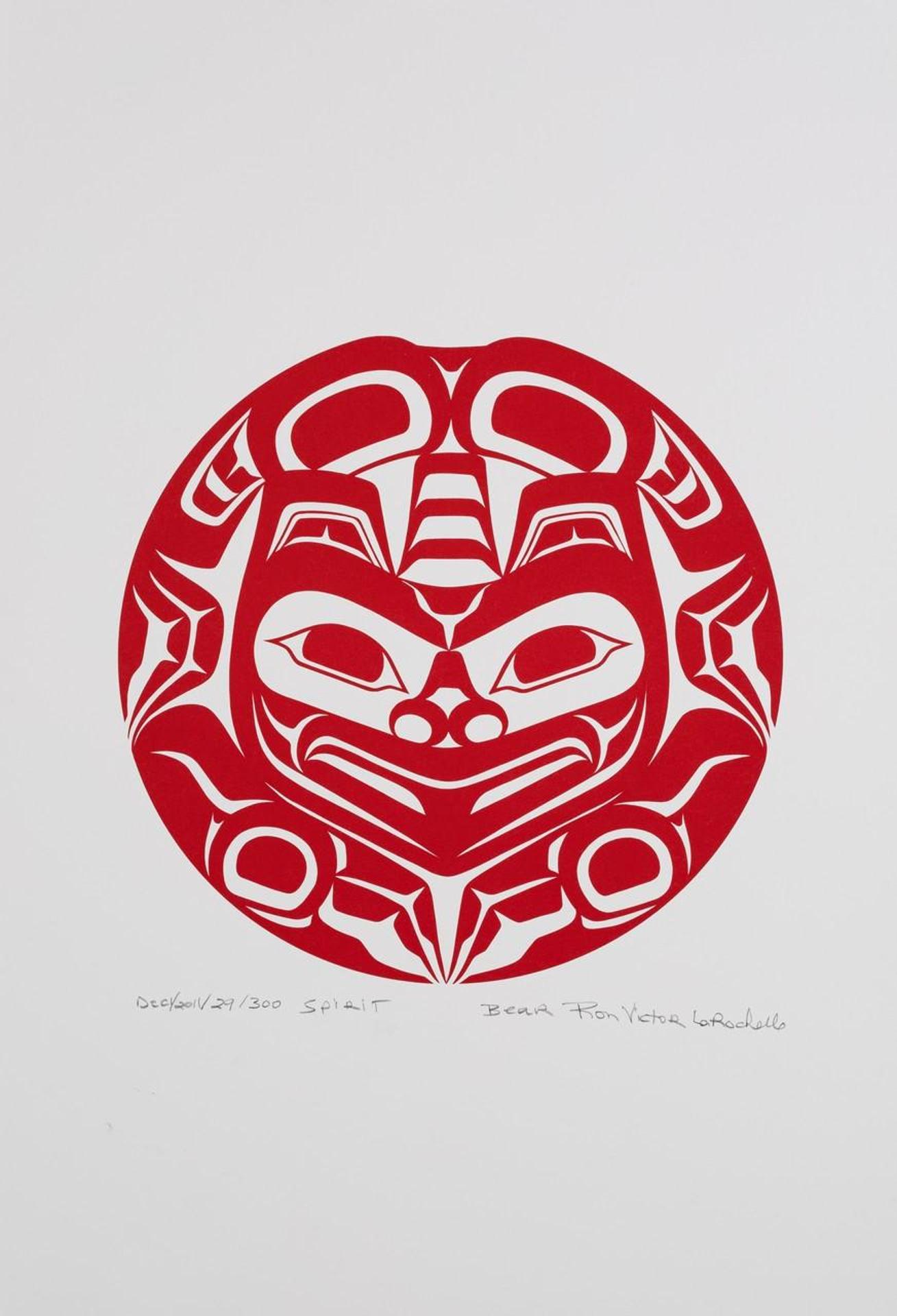 Ron Victor LaRochelle - Spirit Bear silkscreen #29/300