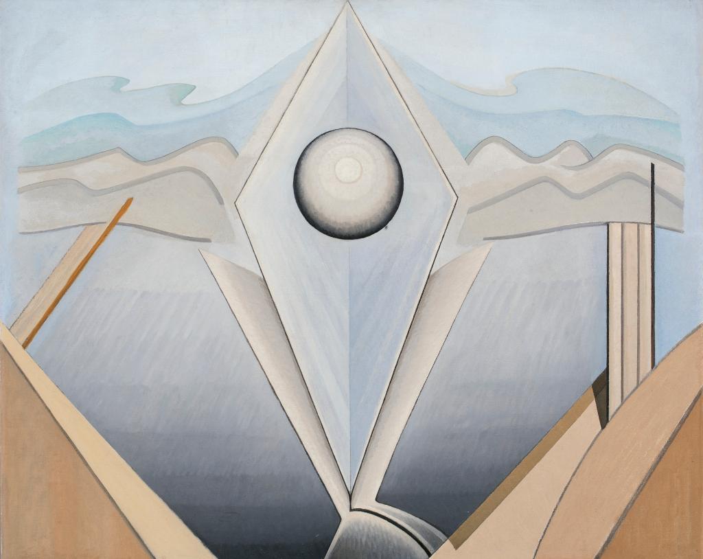 Lawren Stewart Harris (1885-1970) - Abstract Painting #98