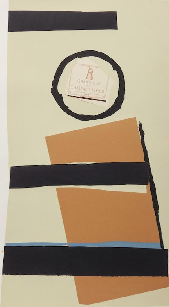 Robert Motherwell (1915-1991) - Pauillac #1, from Summer Light Series (Belknap 119)