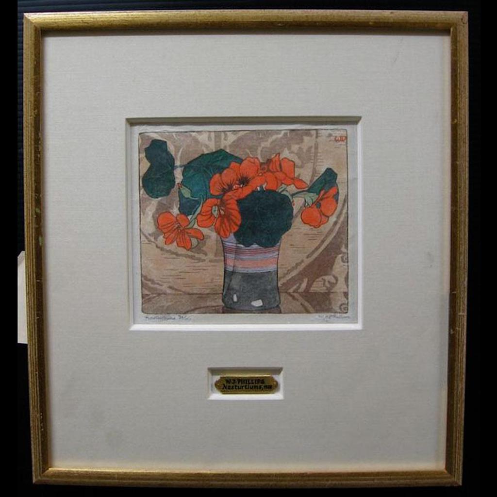 Walter Joseph (W.J.) Phillips (1884-1963) - Nasturtiums