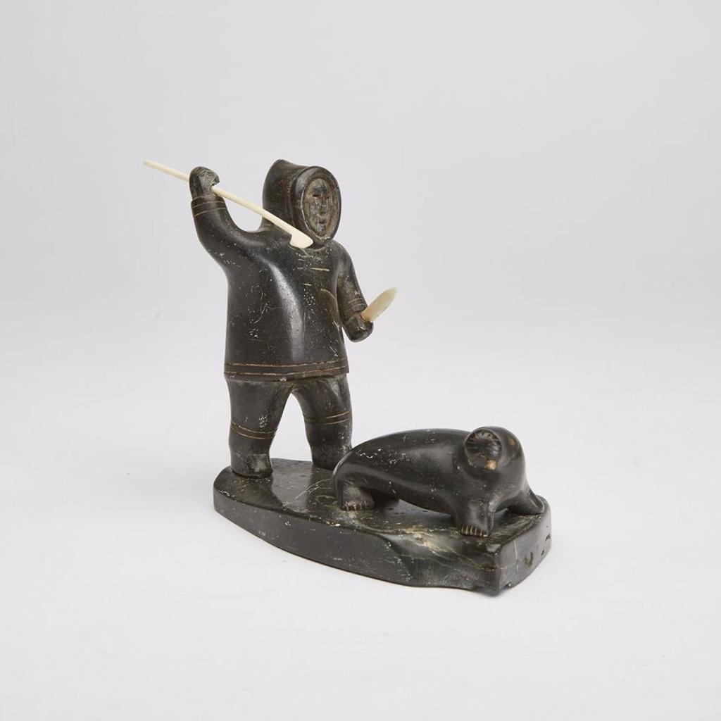 Akeeaktashuk (1898-1954) - Hunter Killing A Seal
