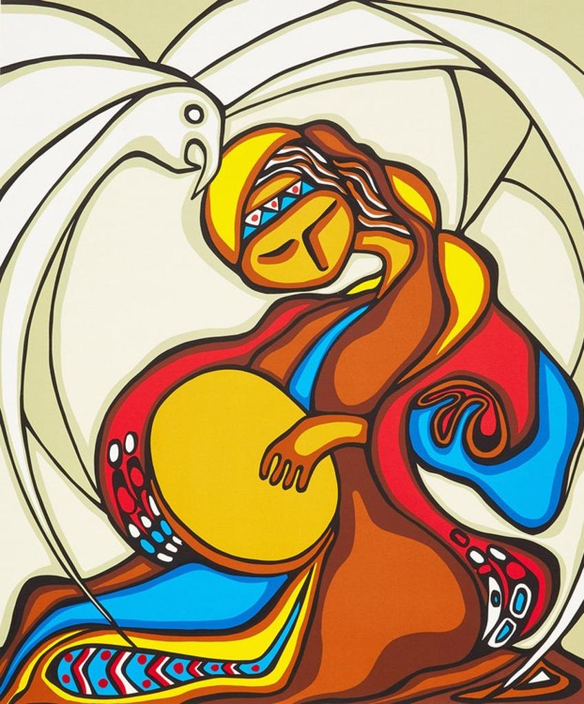 Daphne Odjig (1919-2016) - Folksinger