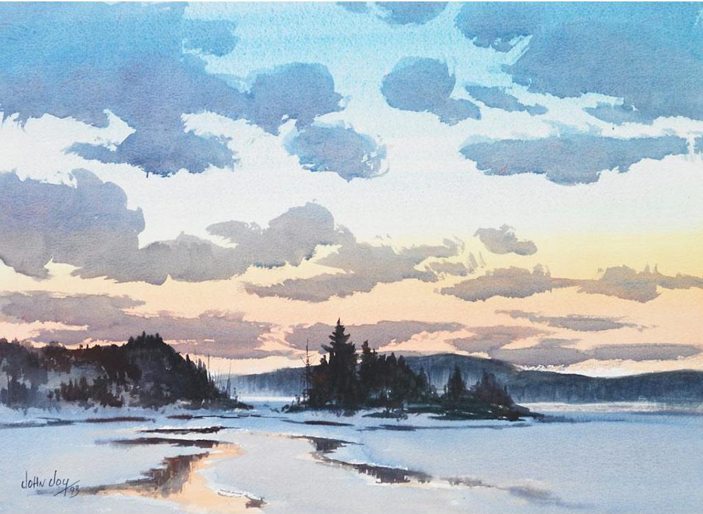 John Joy (1925-2012) - Winter Sunset