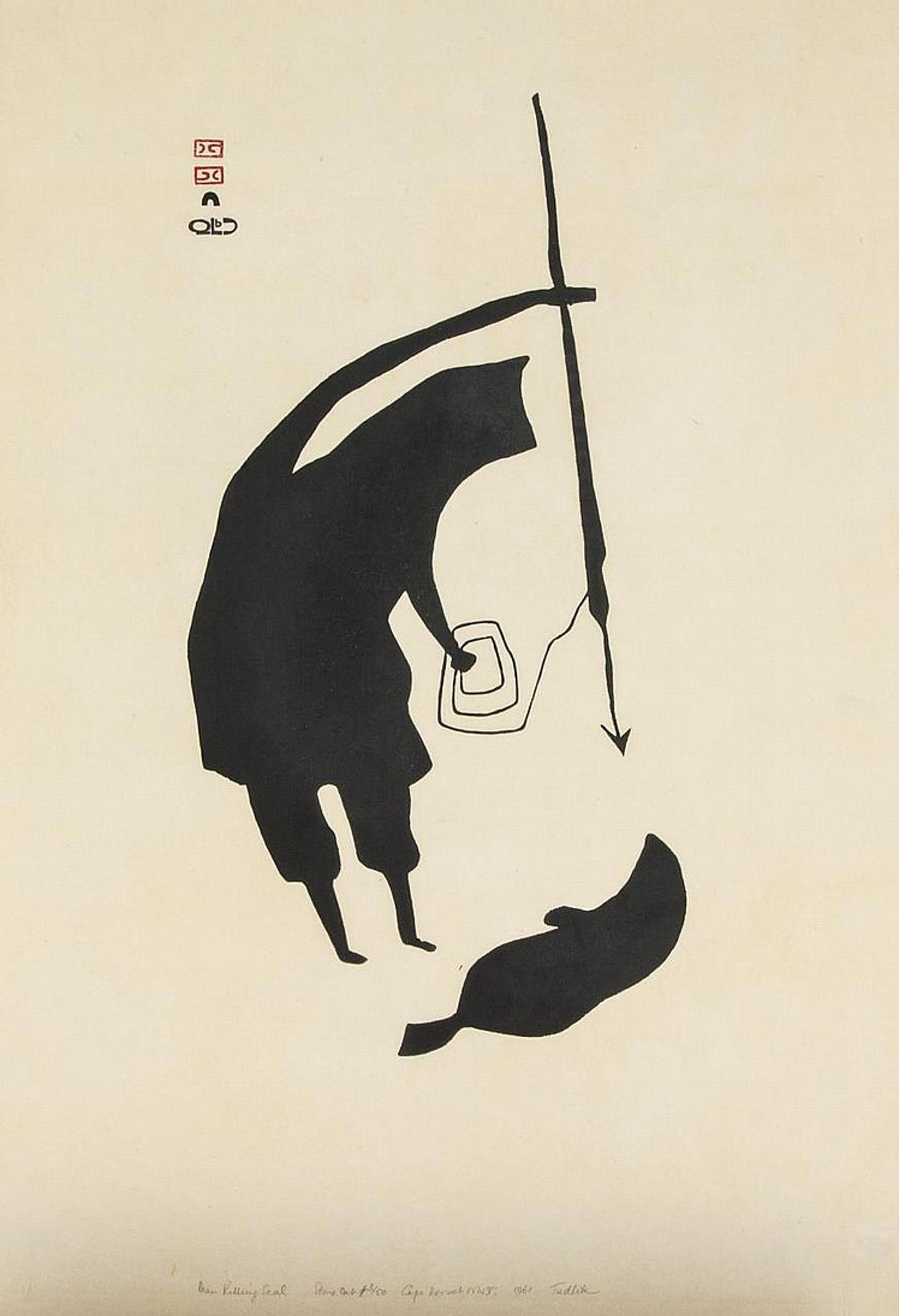 Tudlik (1890-1966) - Man Killing Seal