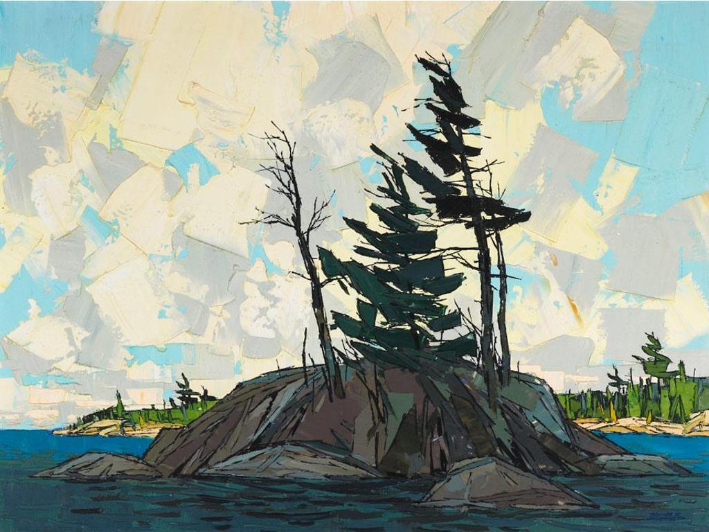Thomas Frederick Haig Chatfield (1921-1999) - Island Of Rock, Point Au Baril, Ont.