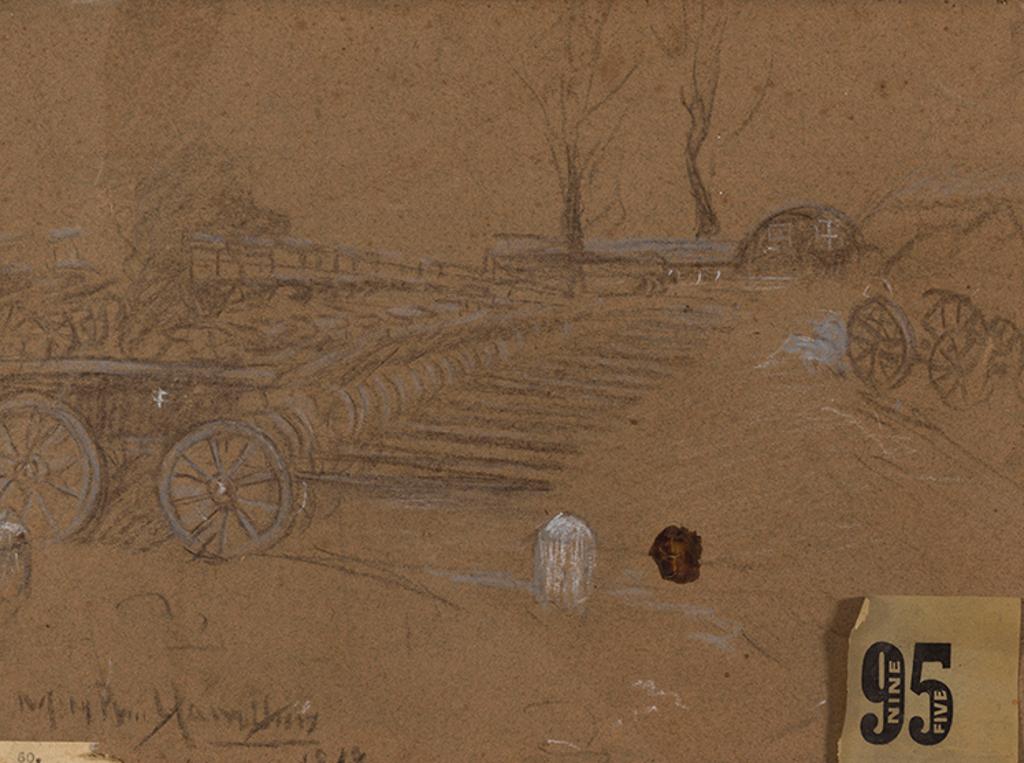 Mary Ritter Hamilton (1873-1954) - Ammunition Wagons