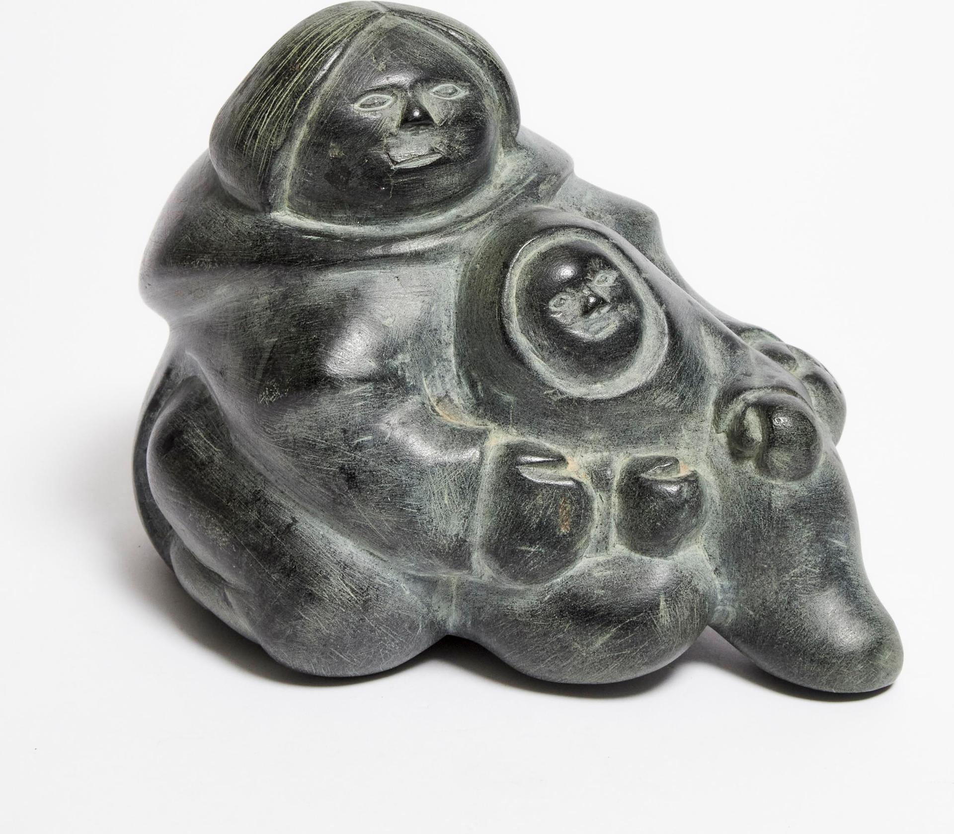 Mathew Aqigaaq (1940-2010) - Mother And Child