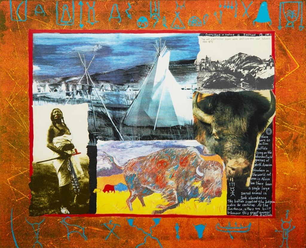 Jane Ash Poitras (1951) - Buffalo Hierophany