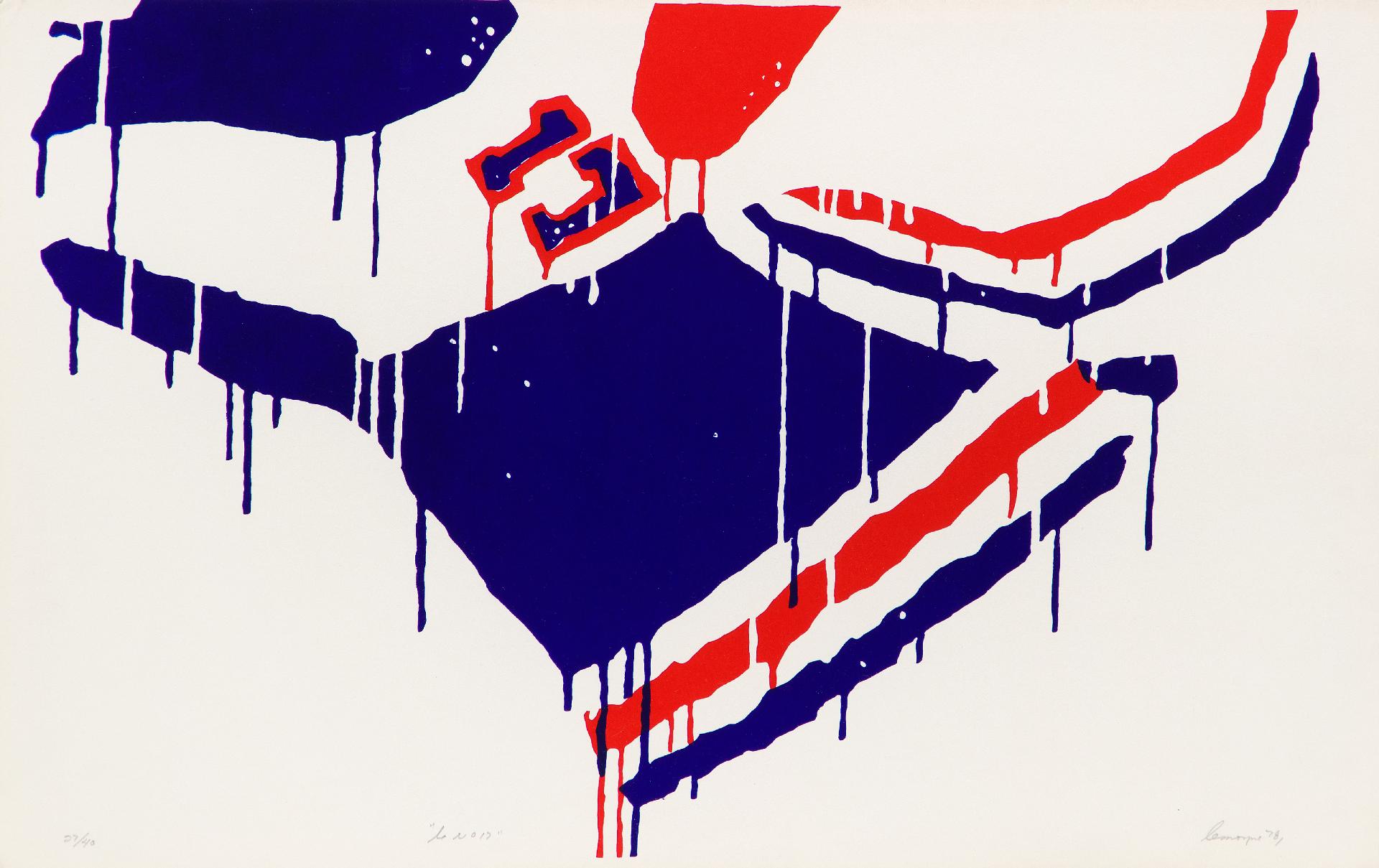Serge Lemoyne (1941-1998) - Le nº 17, 1978