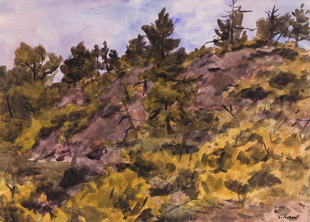 William Goodridge Roberts (1921-2001) - Trees and Rock, Georgian Bay