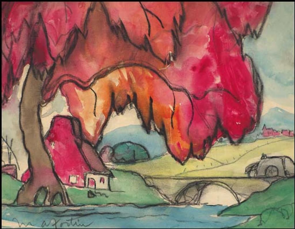 Marc-Aurèle Fortin (1888-1970) - Couleurs d'automne