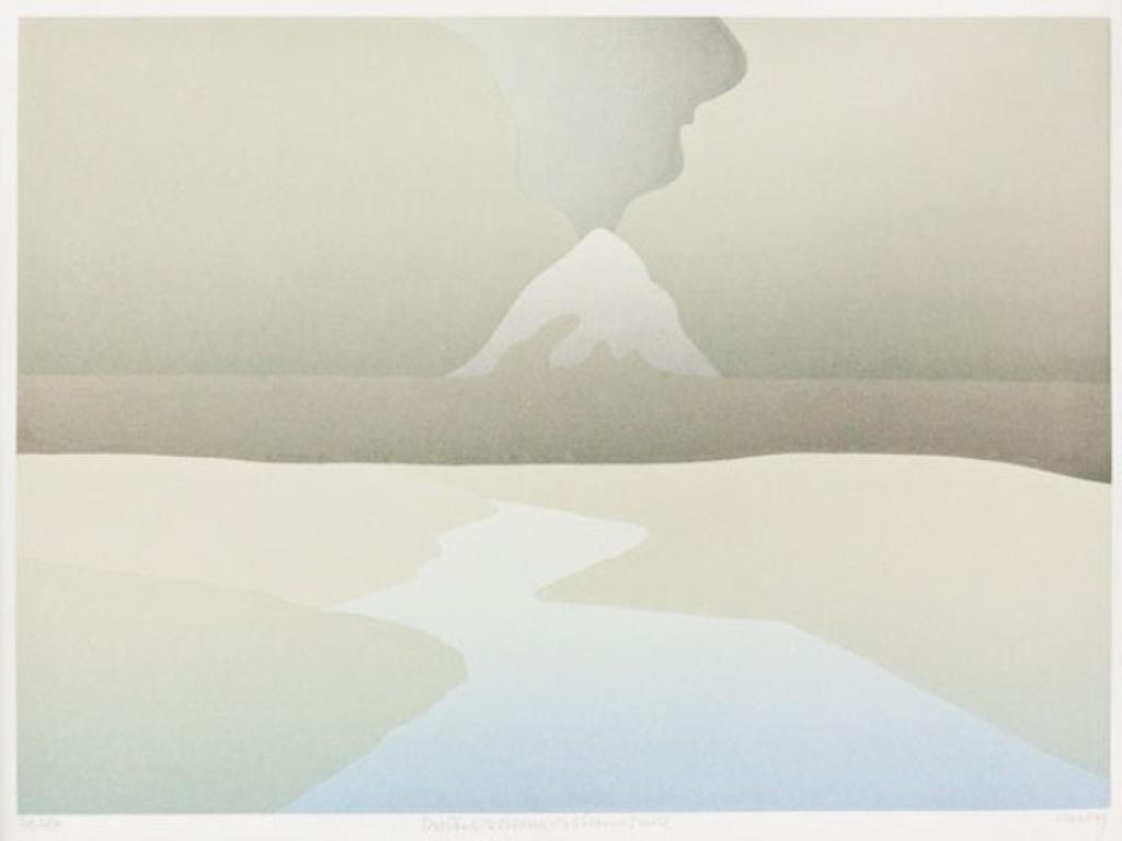Toni (Norman) Onley (1928-2004) - Distant Volcano