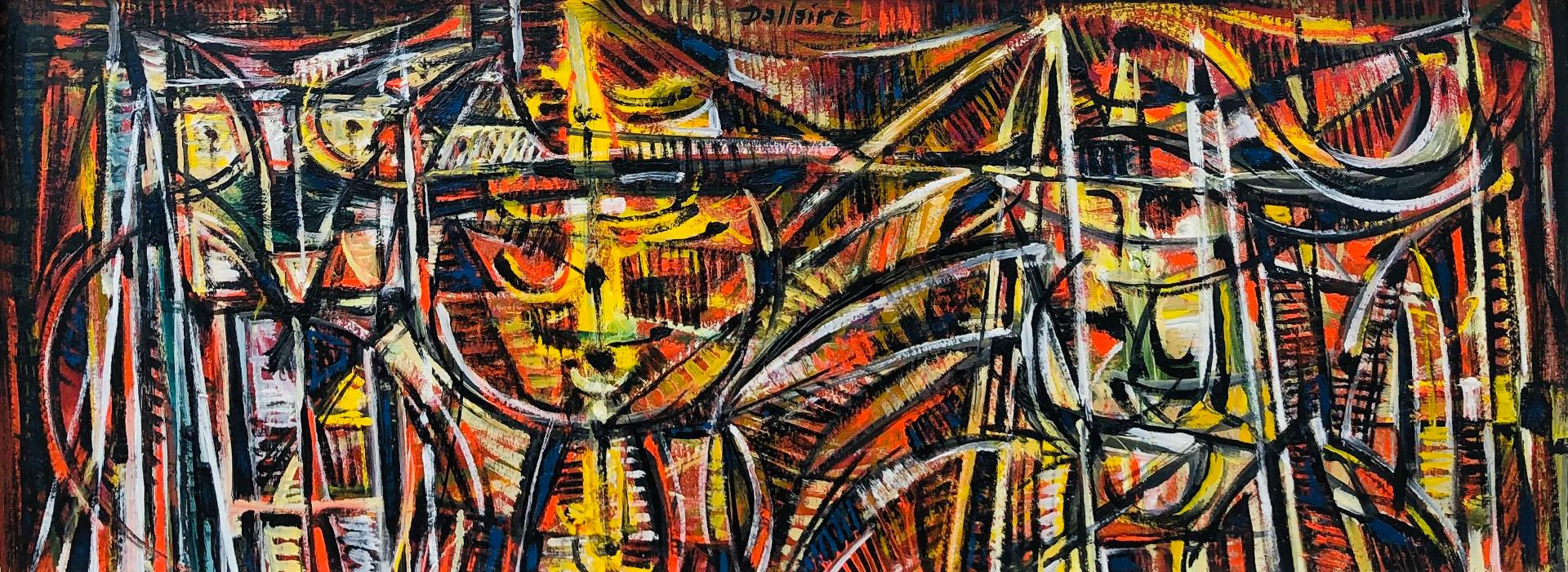 Jean-Philippe Dallaire (1916-1965) - Les Masques, 1957
