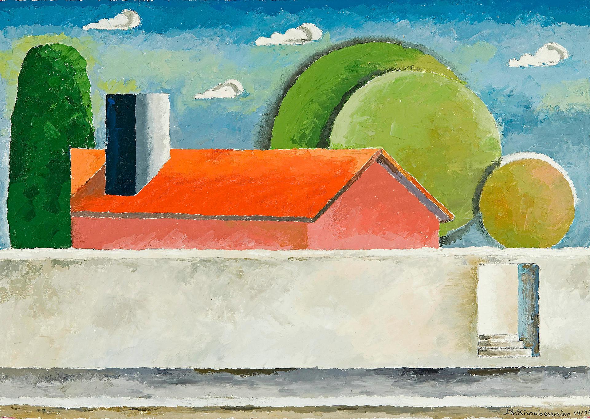 Hagop Khoubesserian (1931-2019) - The Red Roof