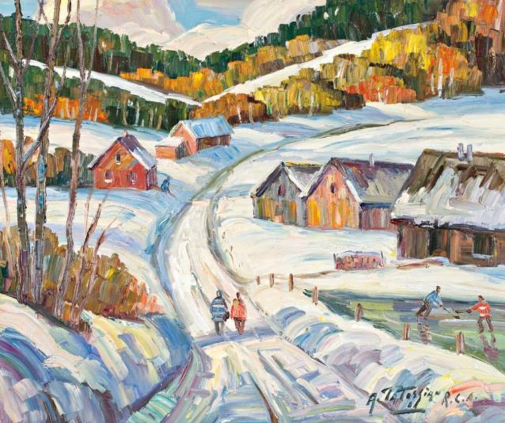Armand Tatossian (1948-2012) - Outdoor Hockey