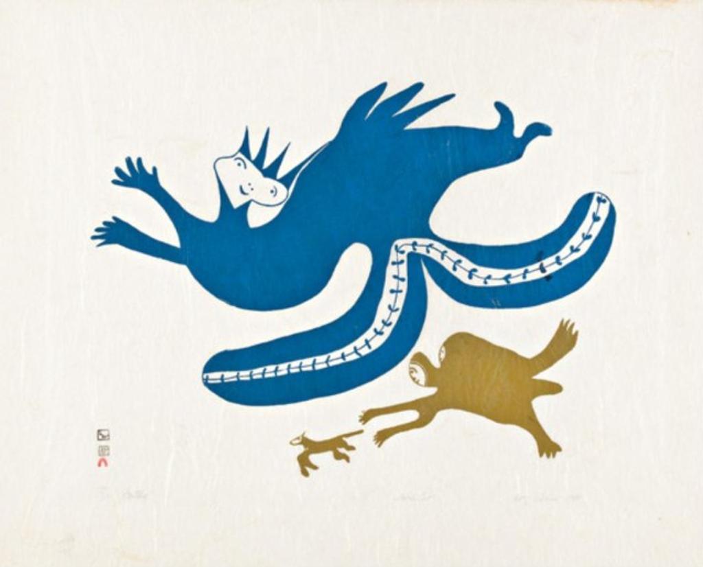 Sarni (Sharni) Pootoogook (1922-2003) - Fantasy, 1964/54 #27