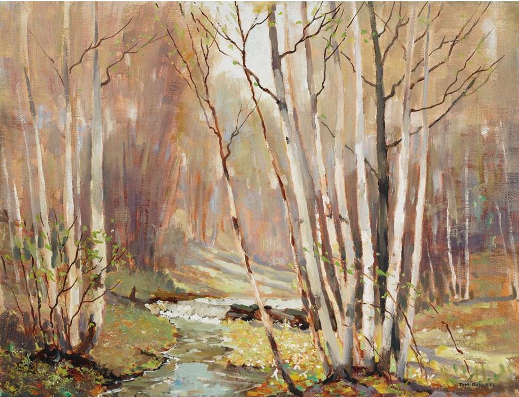Thomas Keith (Tom) Roberts (1909-1998) - Trillium Time (Near Clarkson)