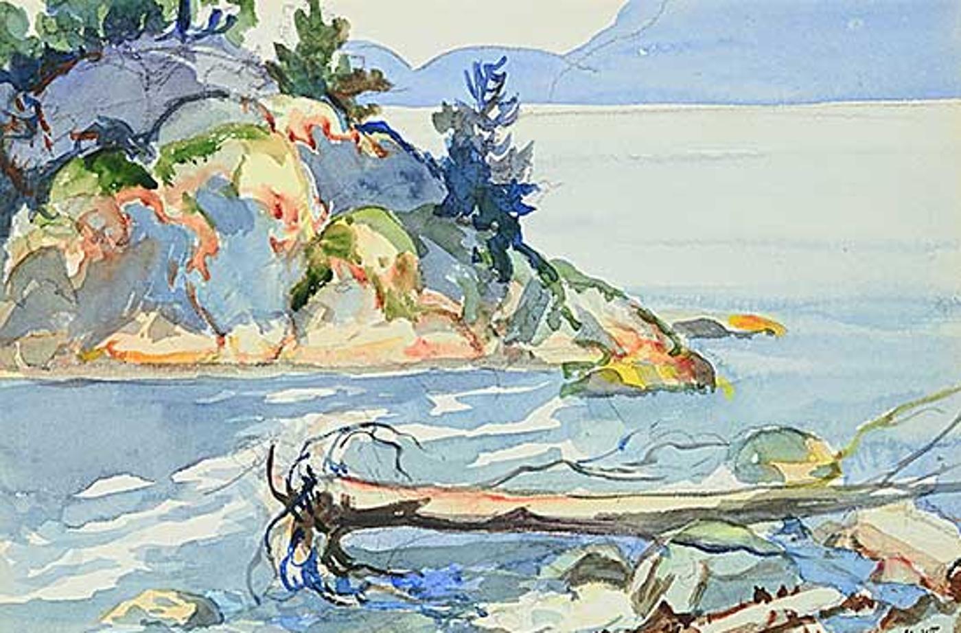 Mildred Valley Thornton (1890-1967) - Untitled - West Coast Shore