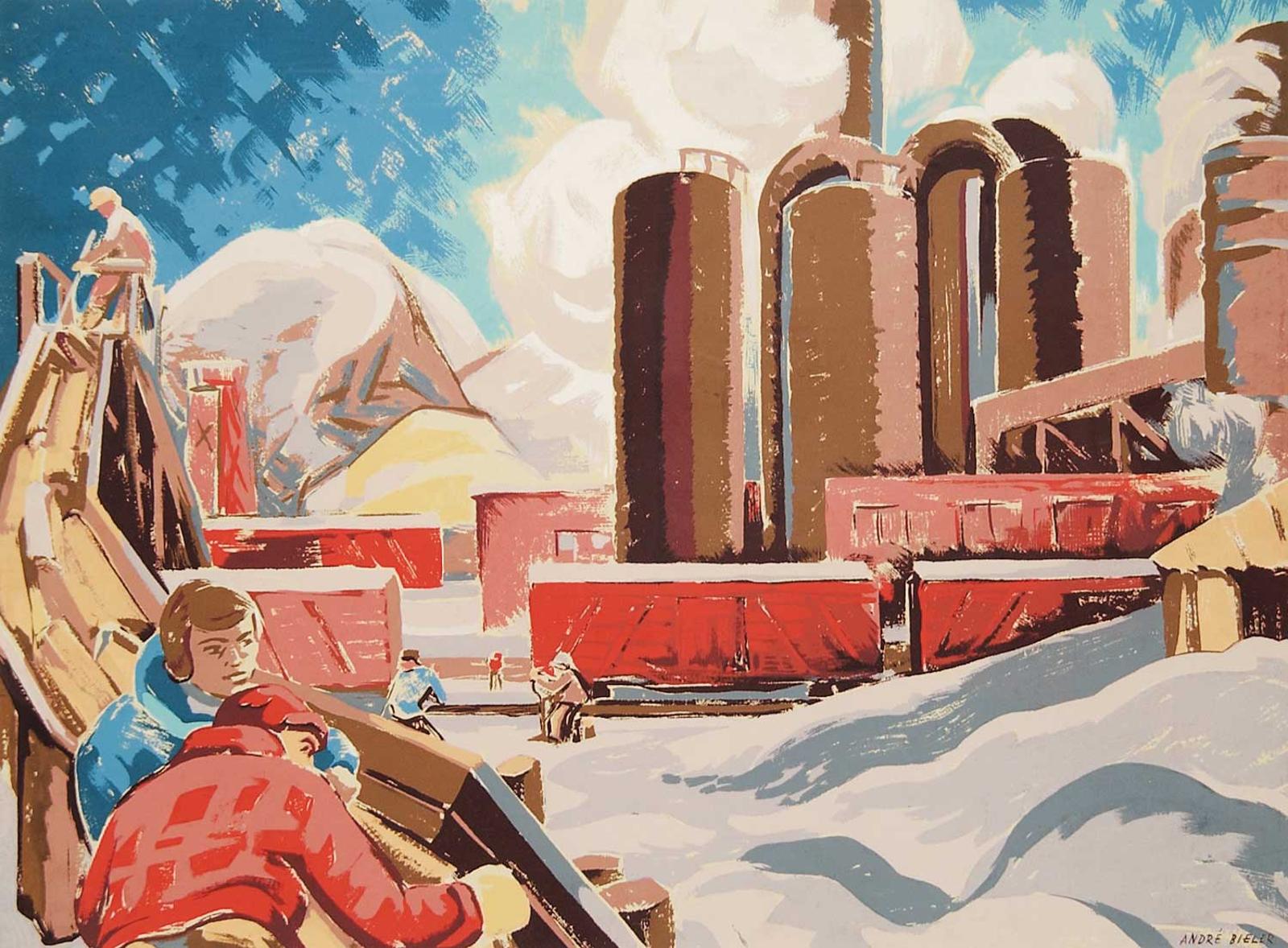 Andre Charles Bieler (1896-1989) - Pulp Making