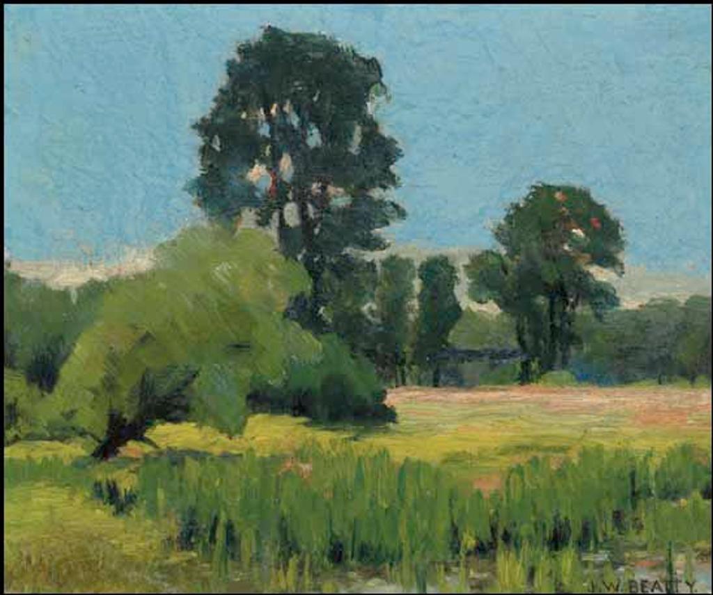 John William (J.W.) Beatty (1869-1941) - Country Scene