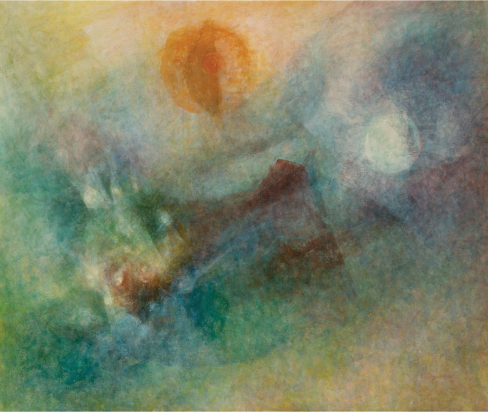 Michael Forster (1907-2002) - Sun Comma Moon, 1966