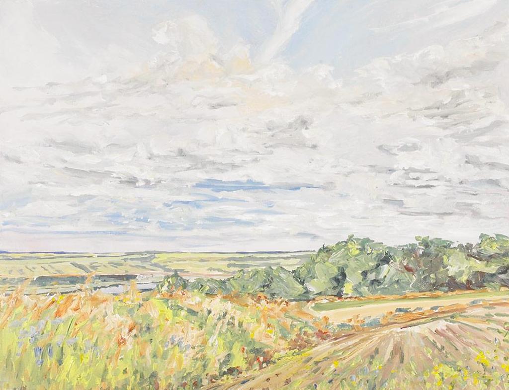 Dorothy Elsie Knowles (1927-2001) - The Edge Of The Summer Fallow