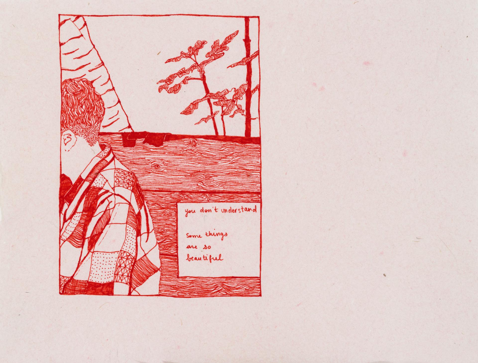 Louise Campion - The human head is really heavy n°6 (beautiful things), 2020