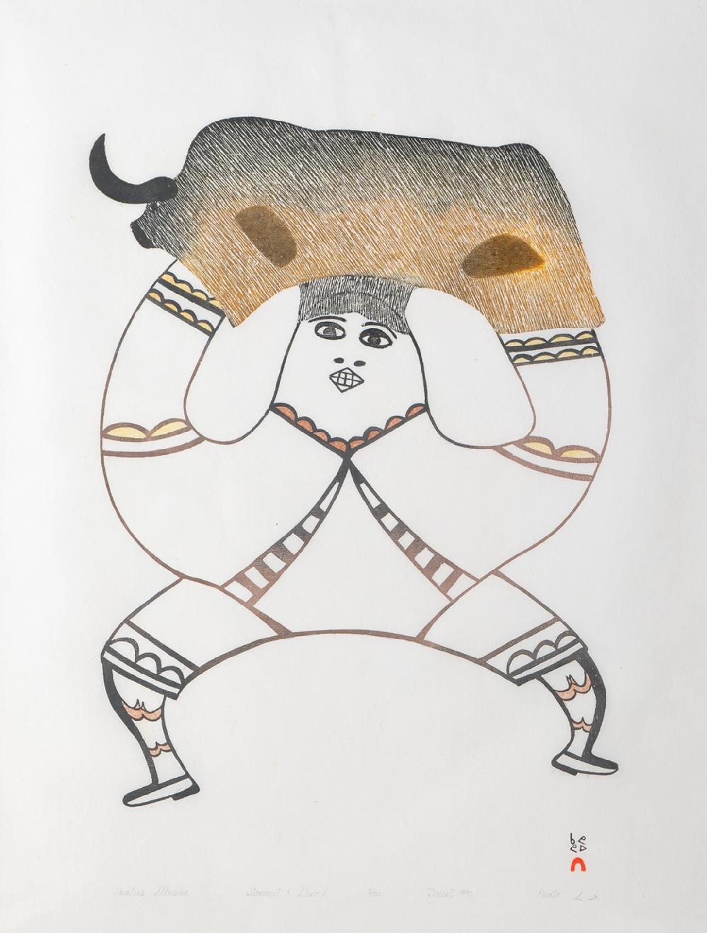 Pudlo Pudlat (1916-1992) - Hunter's Illusion