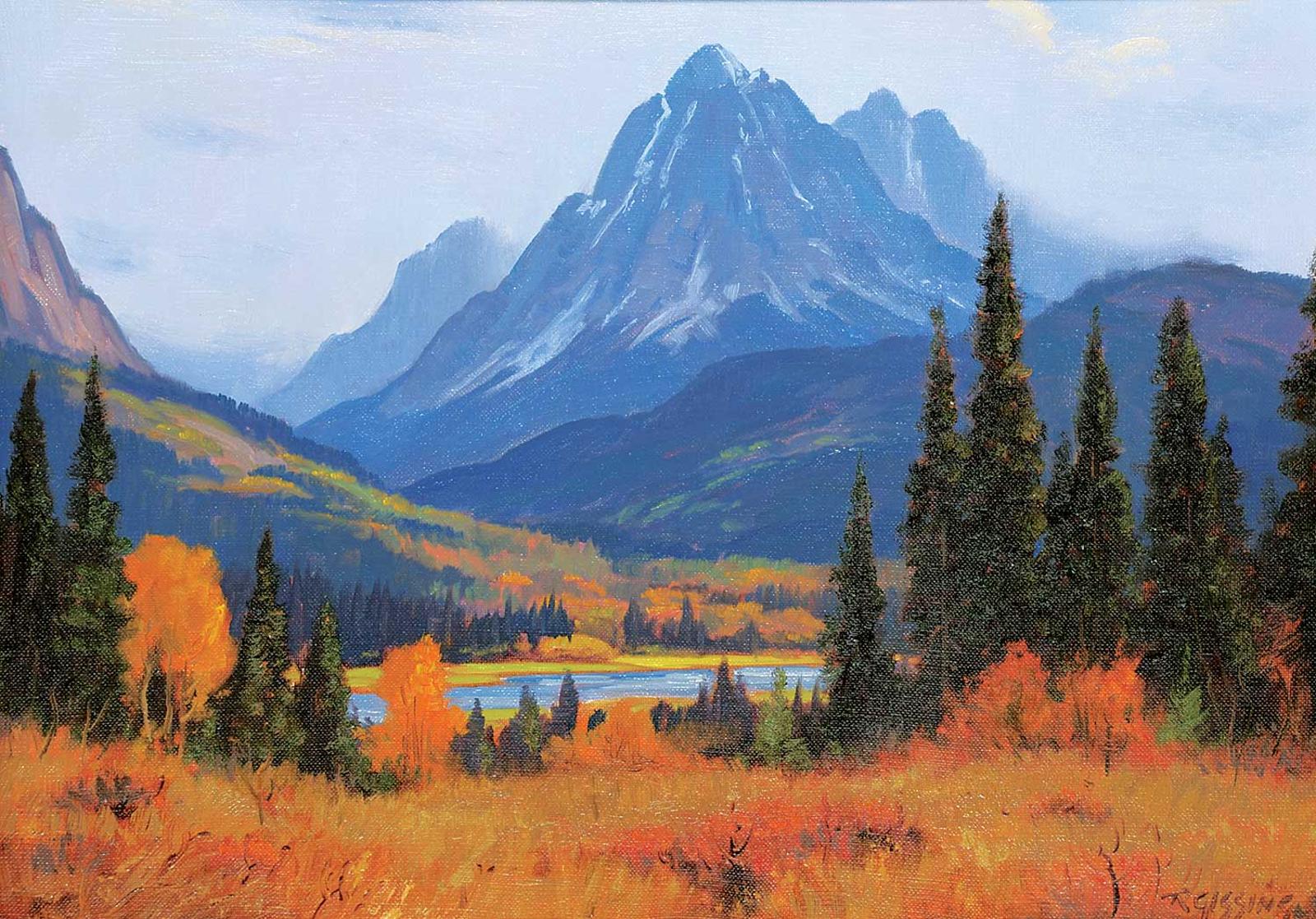 Roland Gissing (1895-1967) - Autumn in the Selkirks