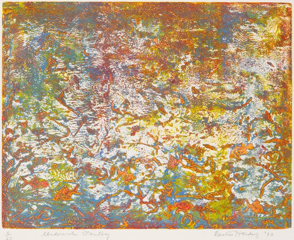 Beatrice Harding (1913-2006) - Underwater Fantasy