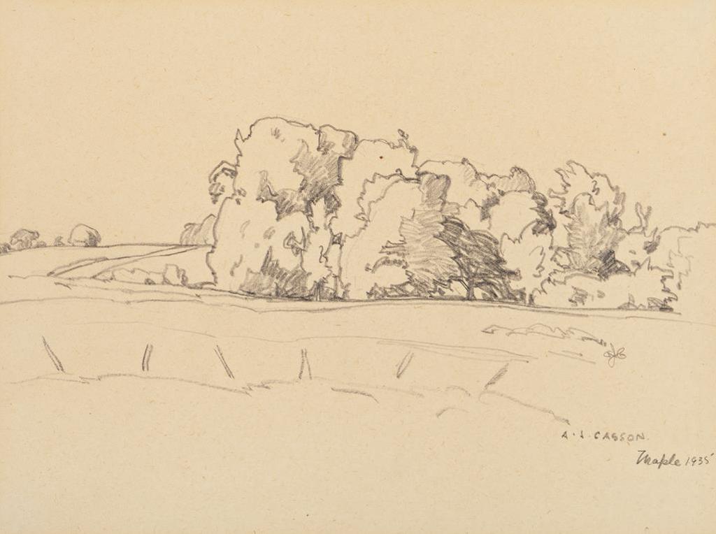 Alfred Joseph (A.J.) Casson (1898-1992) - Maple, Ontario